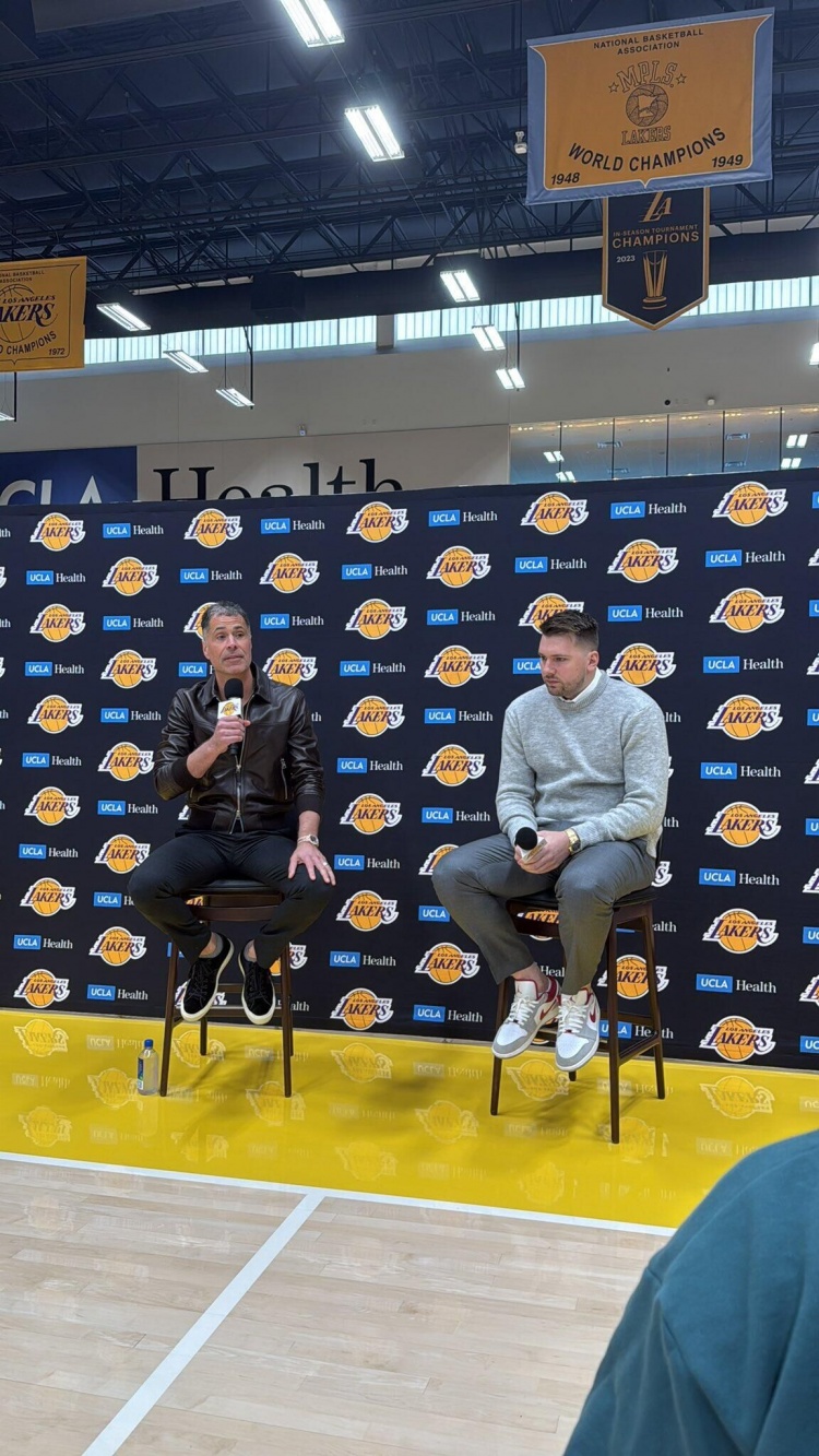 佩林卡发布会:东契奇加盟湖人是NBA历史上的一个地震级时刻