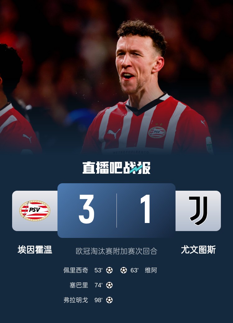 佩杜拉:尤文在下半场完全消失,埃因霍温本该在常规时间内获胜